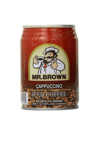 Mr. Brown Iced Coffee Cappuccino 240ml - A&E Foodstore