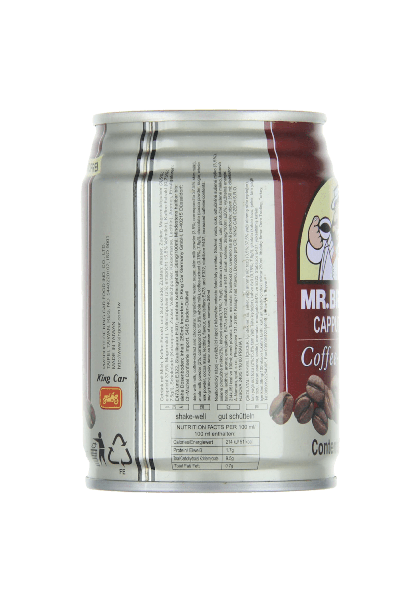 Mr. Brown Iced Coffee Cappuccino 240ml - A&E Foodstore