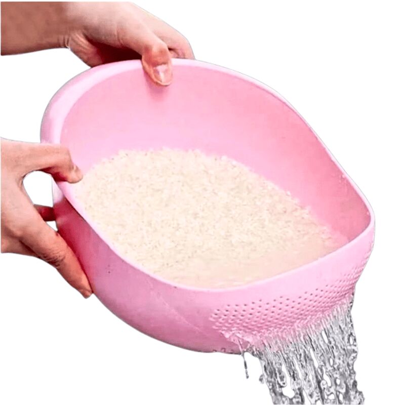 Multipurpose Plastic Drain Basket with Handle - A&E Foodstore