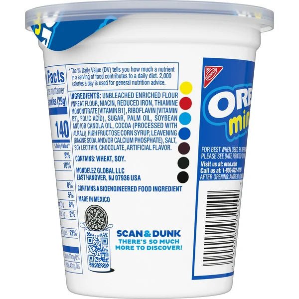Nabisco Oreo Mini Go Paks 3.5oz - A&E Foodstore