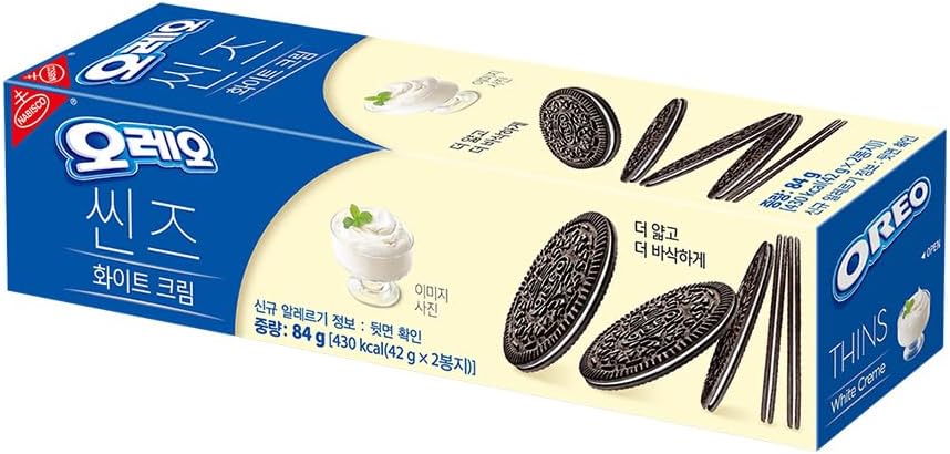 Nabisco Oreo Thins White Cream 2.96oz - A&E Foodstore