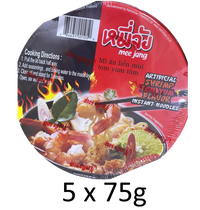 Namchow Mee - Jang Artificial Shrimp Tom Yum Flavor Instant Noodles - A&E Foodstore