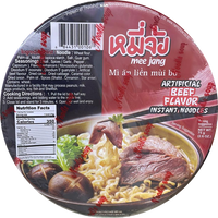 Namchow Mee - Jang Beef Flavor Instant Noodles - A&E Foodstore