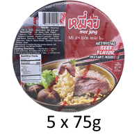 Namchow Mee - Jang Beef Flavor Instant Noodles - A&E Foodstore