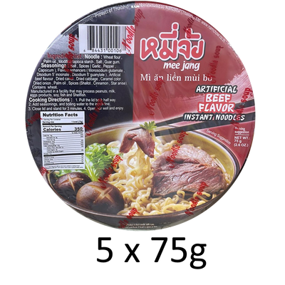 Namchow Mee - Jang Beef Flavor Instant Noodles - A&E Foodstore