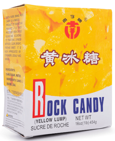 [NAN ZI PAI] Rock Candy (Yellow Lump) - 16 oz - A&E Foodstore
