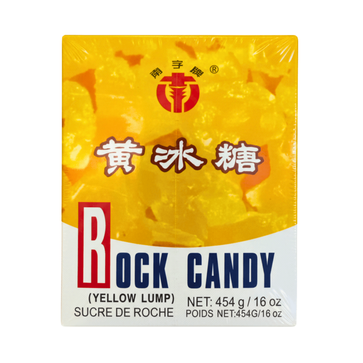 [NAN ZI PAI] Rock Candy (Yellow Lump) - 16 oz - A&E Foodstore
