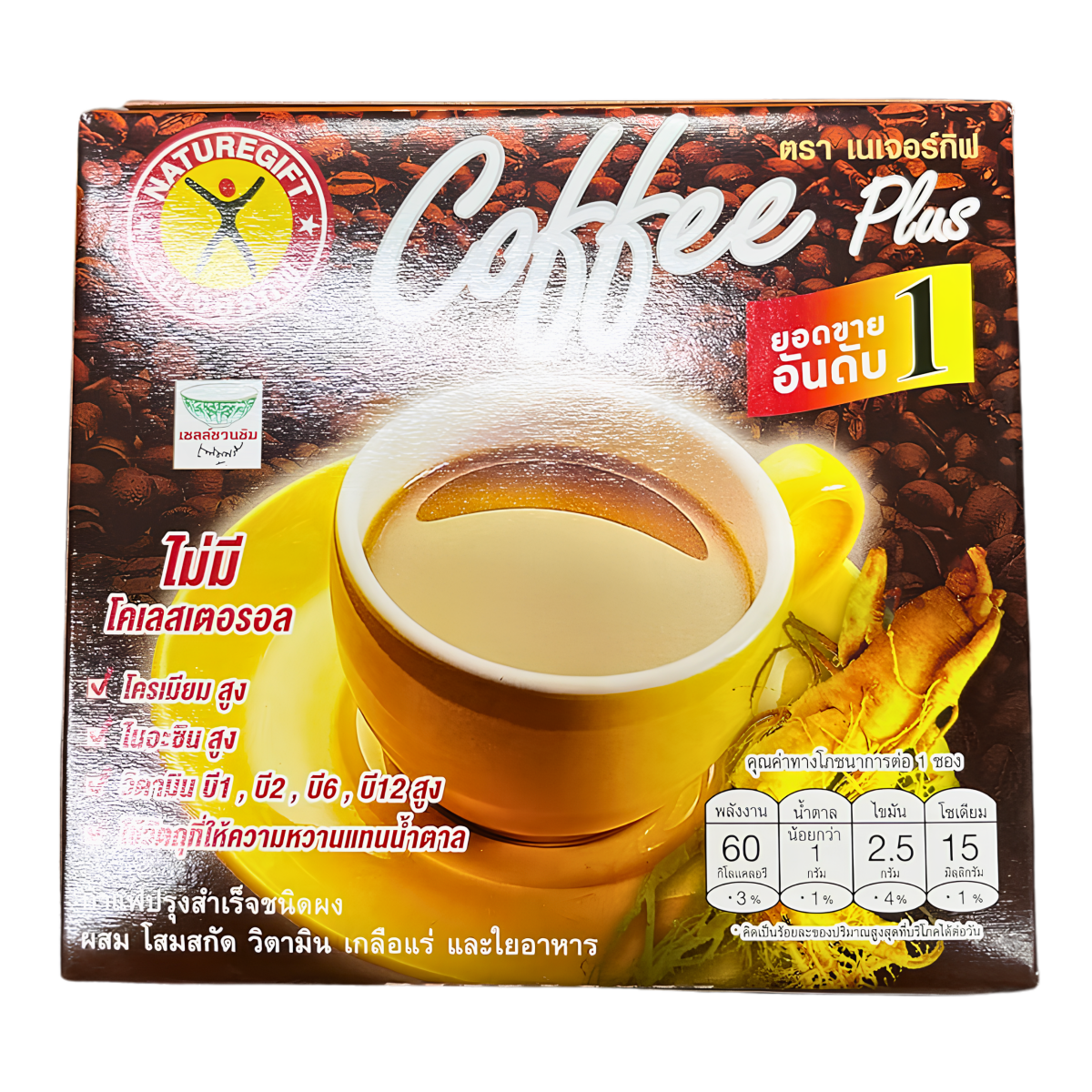 [Nature Gift] Coffee Plus Fiber & Ginseng - 135g - A&E Foodstore