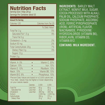 Nestle Milo Chocolate Malt Mix 49.4oz - A&E Foodstore