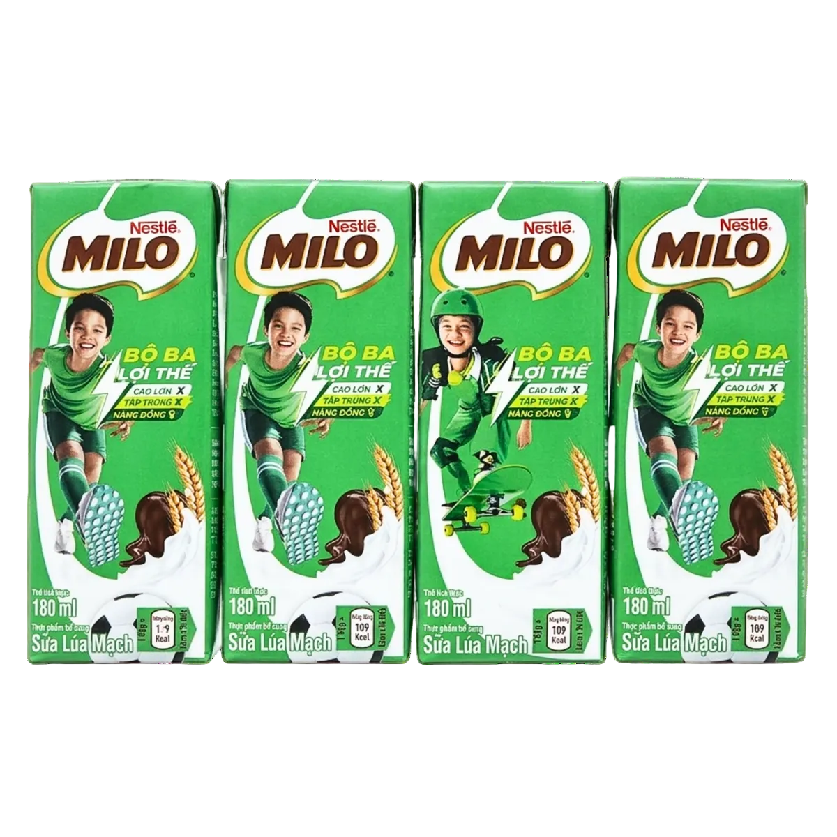 [NESTLÉ] Milo Malt Milk Drink - 180ml(4Pack) - A&E Foodstore