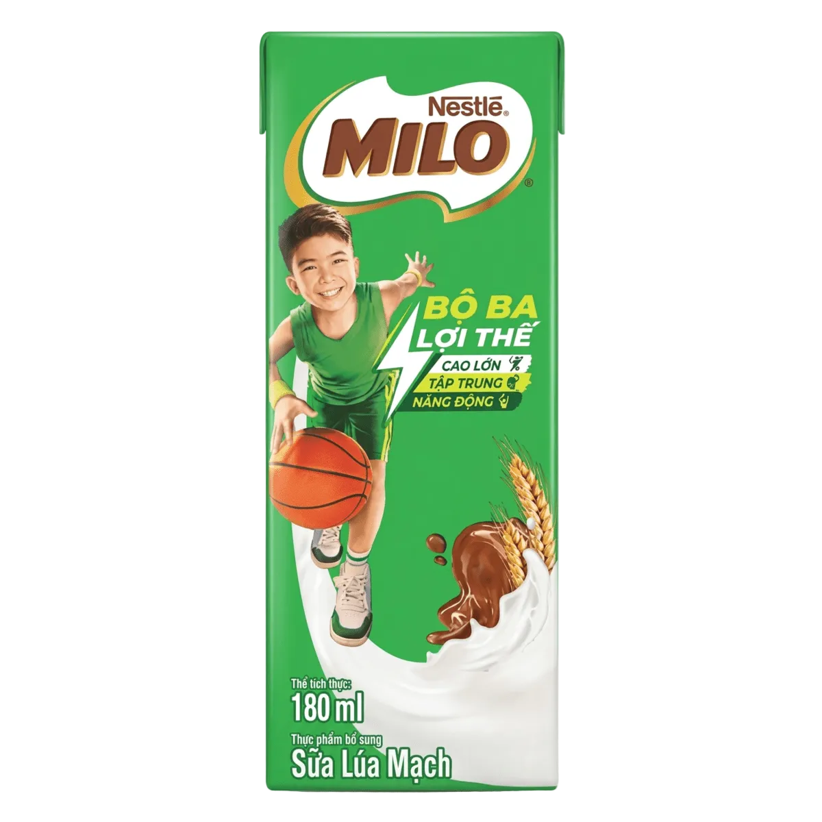 [NESTLÉ] Milo Malt Milk Drink - 180ml(4Pack) - A&E Foodstore