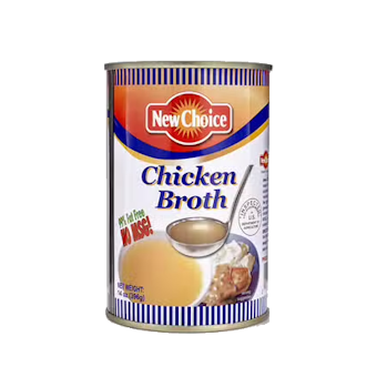 NEW CHOICE CHICKEN BROTH 14oz - A&E Foodstore