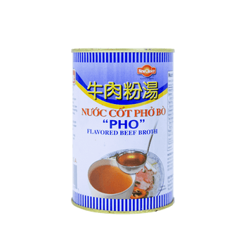 NEW CHOICE Original Beef Broth Soup Pho Flavor 396g - A&E Foodstore