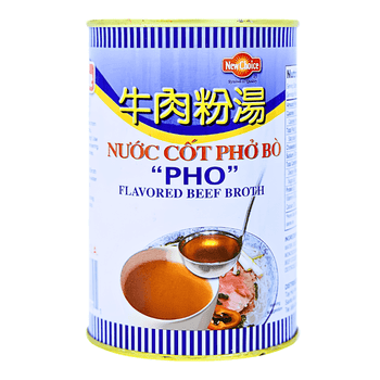 [New Choice] Pho Flavored Beef Broth - 396g - A&E Foodstore