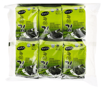 NH Roasted Seaweed with Green Tea 48g - A&E Foodstore