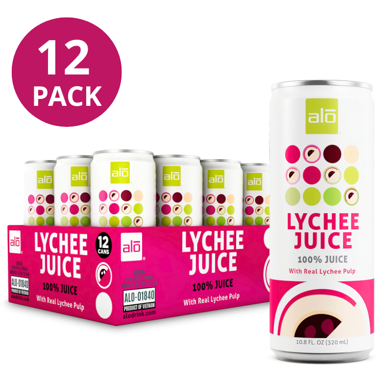 [Alo] Lychee Juice - 10.8oz