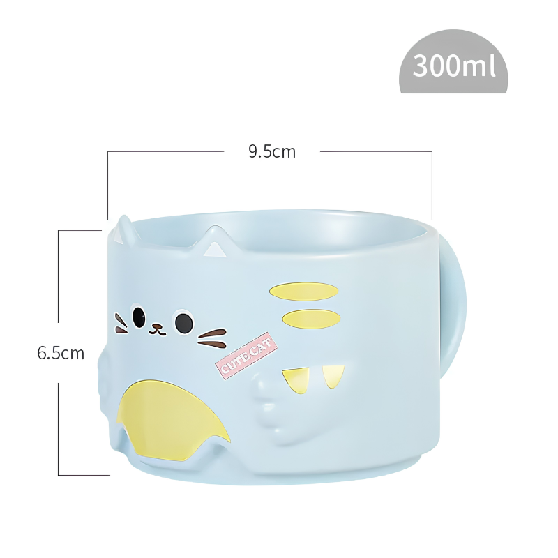 [AW Trading] Cute Cat Stacking Cup