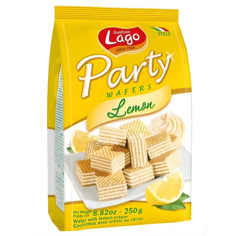 [LAGO] Lemon Party Wafers - 250g