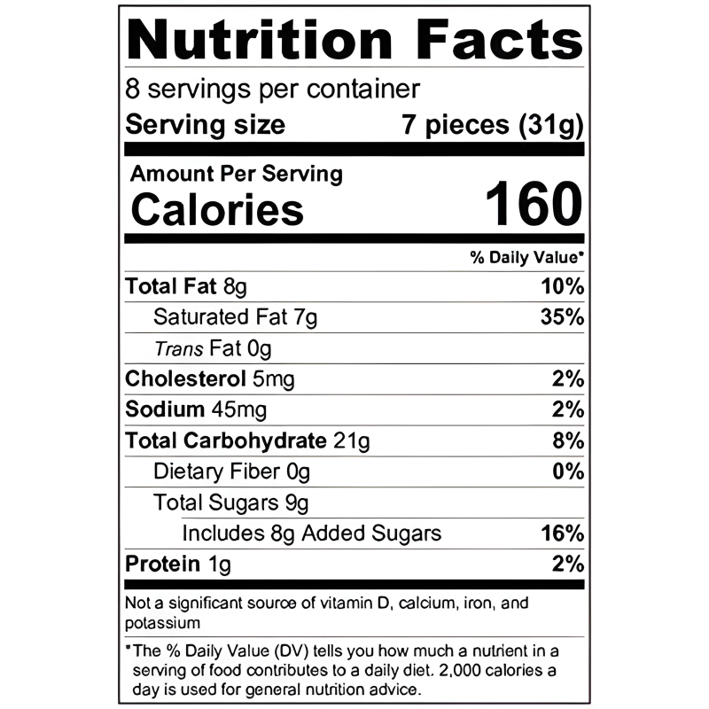 [LAGO] Cappuccino Party Wafers - 250g