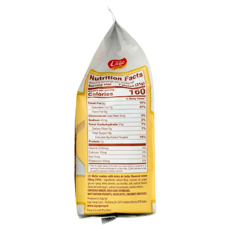 [LAGO] Dulce de Leche Wafers - 250g