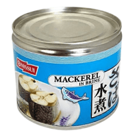 [Nissui] Canned Mackerel in Brine - 6.7oz - A&E Foodstore