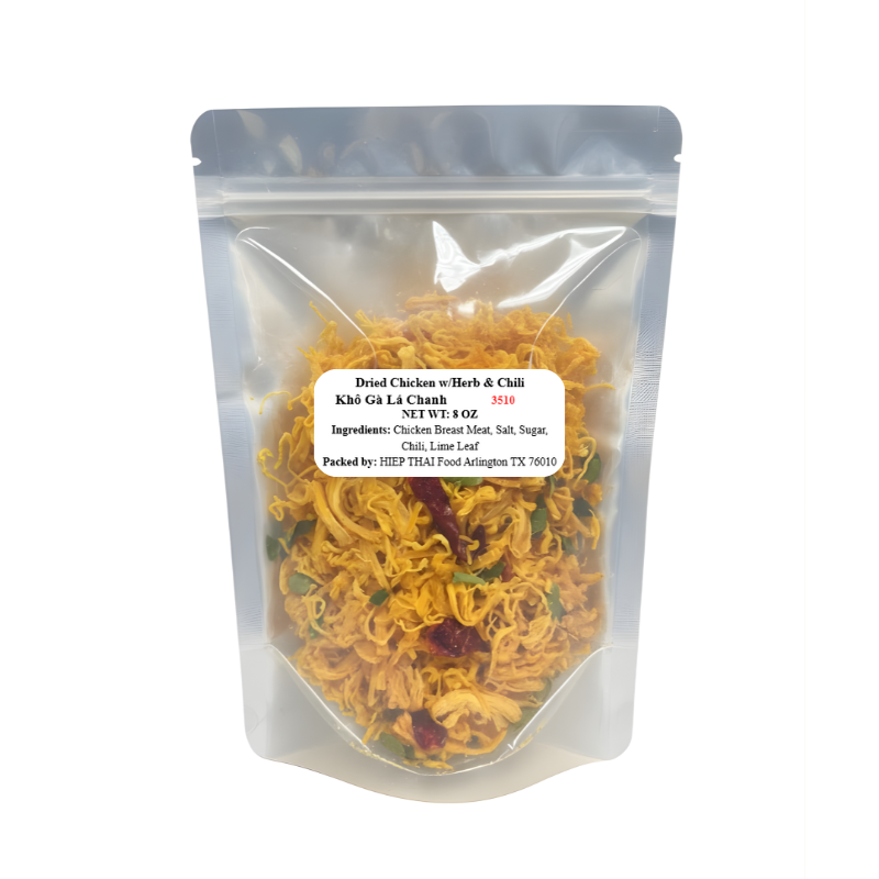 [HIEP THAI] Dried Chicken with Lime Leaves - 8oz