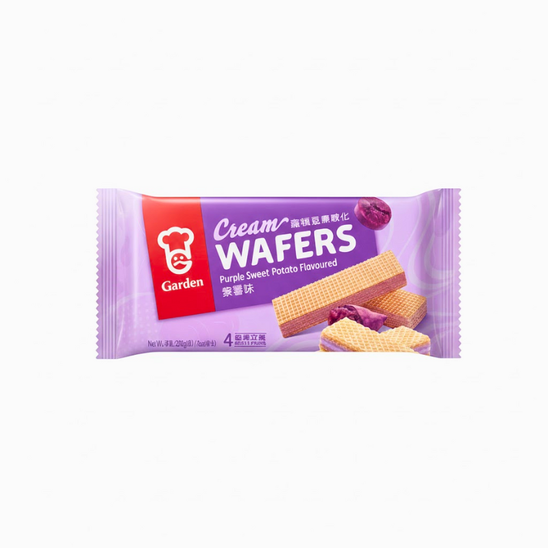 [Garden] Purple Sweet Potato Wafers - 7oz