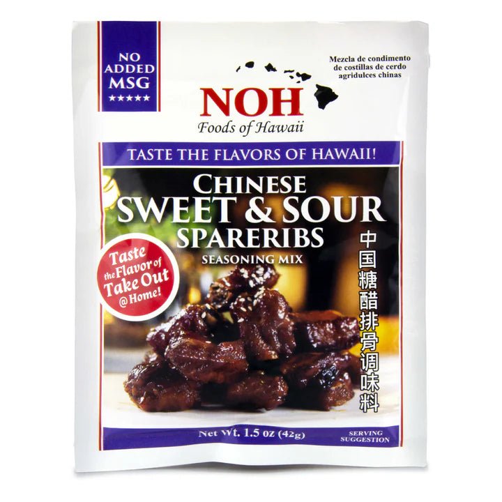 NOH - Chinese Sweet & Sour Spareribs Seasoning Mix 1.5 oz - A&E Foodstore