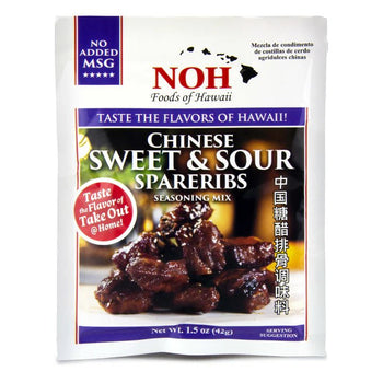 NOH - Chinese Sweet & Sour Spareribs Seasoning Mix 1.5 oz - A&E Foodstore