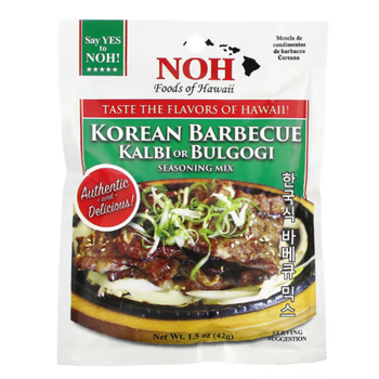 NOH - Korean Barbecue (Kal Bi or Bulgogi) Seasoning Mix 1.5 oz - A&E Foodstore