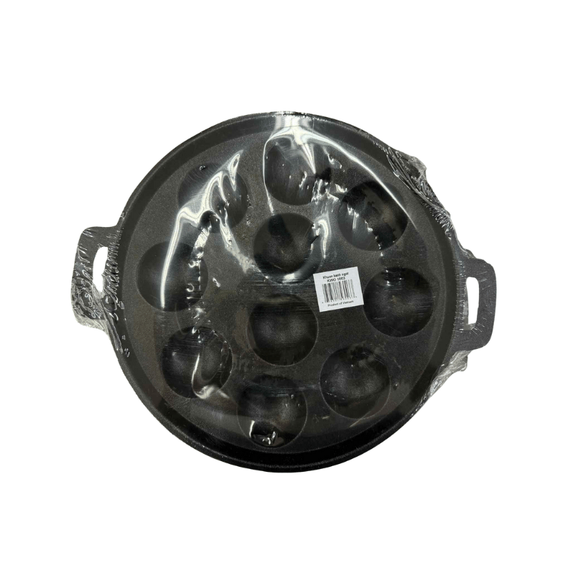 Non - Stick Vietnamese 'Banh Khot' Pan 10 Holes+ Lid - A&E Foodstore