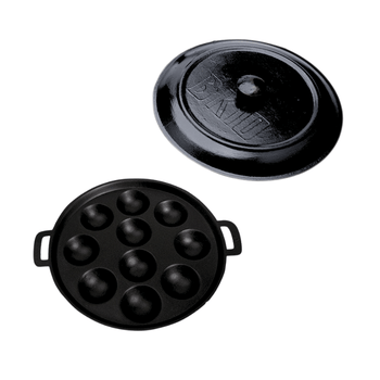 Non - Stick Vietnamese 'Banh Khot' Pan 10 Holes+ Lid - A&E Foodstore