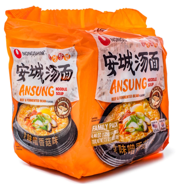 Nongshim Ansung Beef and Fermented Bean Noodle Soup - A&E Foodstore