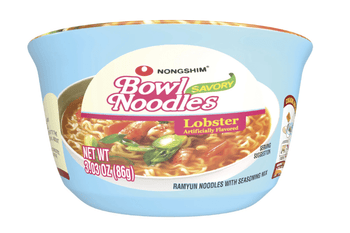 Nongshim Bowl Noodle Savory Lobster Ramyun Ramen Noodle Soup Bowl - A&E Foodstore