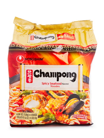 Nongshim Champong Noodle Soup Spicy Seafood Flavor - A&E Foodstore