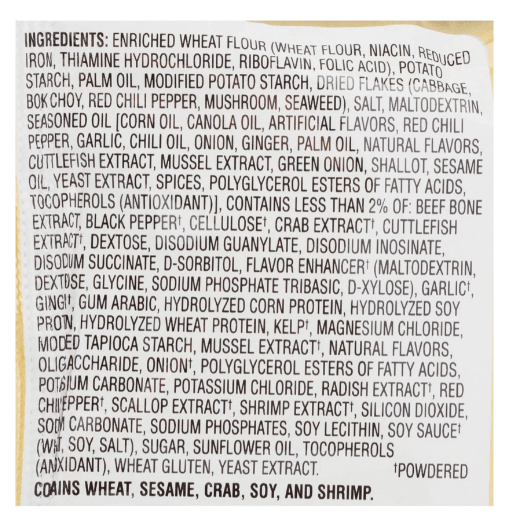 Nongshim Champong Noodle Soup Spicy Seafood Flavor - A&E Foodstore