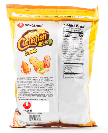 Nongshim Cuttlefish Snack - A&E Foodstore