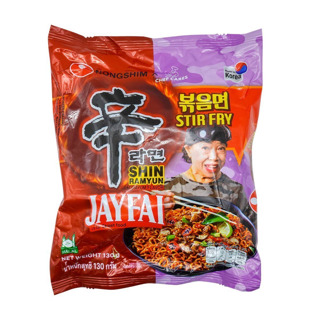 Nongshim Jayfai Shin Stir Fry 4.34oz - A&E Foodstore
