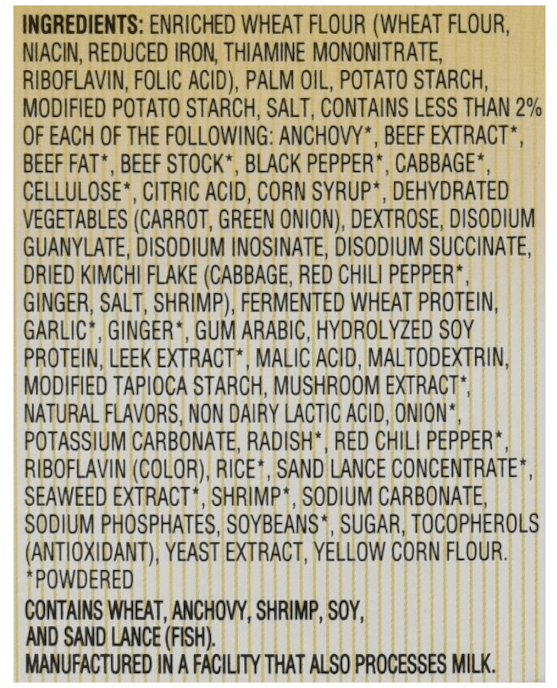 Nongshim Kimchi Instant Ramen Noodle Bowl Soup Mix, Korean Ramyun with Veggies, Microwaveable - A&E Foodstore