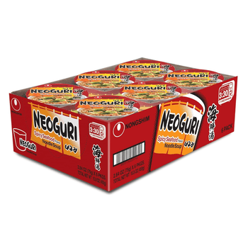 [NONGSHIM] Neoguri Cup Noodles Spicy Seafood - 2.64oz - A&E Foodstore