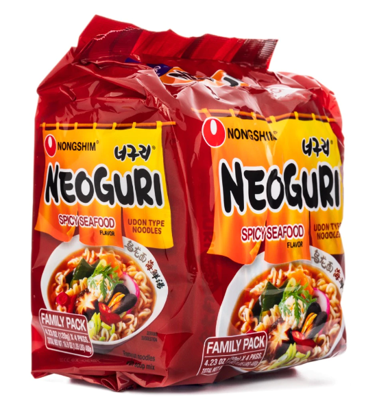 Nongshim Neoguri Instant Spicy Seafood Udon - A&E Foodstore