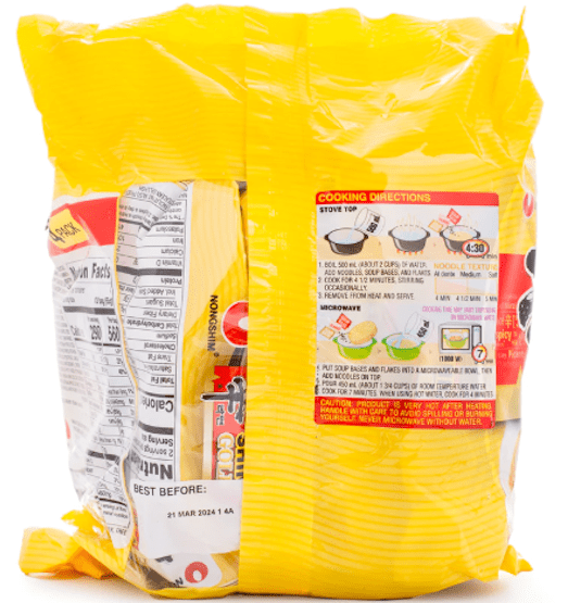 Nongshim Premium Shin Ramyun Gold Ramen - A&E Foodstore