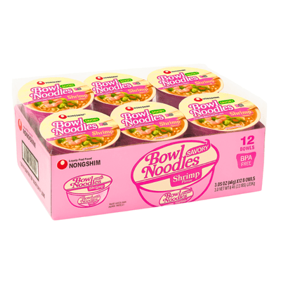 Nongshim Savory Noodle Bowl, Shrimp - A&E Foodstore
