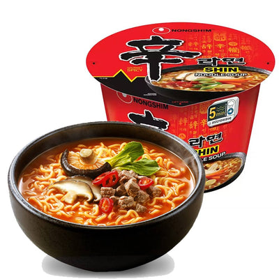 Nongshim Shin Big Bowl Noodle Ramyun 114g - A&E Foodstore