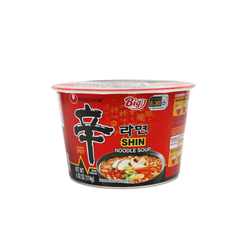 Nongshim Shin Big Bowl Noodle Ramyun 114g - A&E Foodstore