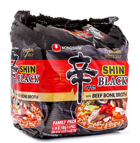Nongshim Shin Black Ramen Noodle Soup - A&E Foodstore