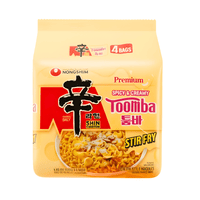 [NONGSHIM] Shin Ramyun Toomba 4 Packs - 548g - A&E Foodstore