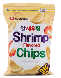 Nongshim Shrimp Flavored Chips Big Size 200 g - A&E Foodstore