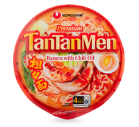 Nongshim Tantanmen Premium Noodle Soup Bowl, Ramen w/ Chili Oil - A&E Foodstore