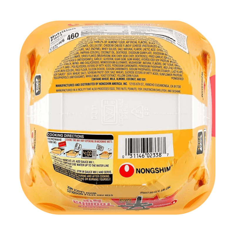 [NONGSHIM] Toomba Stir Fry Bowl - 3.73 oz - A&E Foodstore